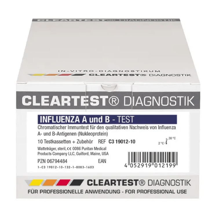 Influenza, Antigen Grippe Schnelltest - Cleartest